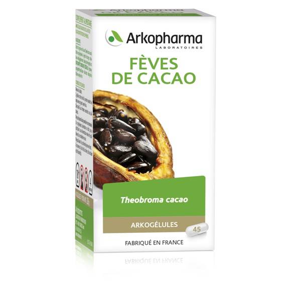 Arkogélules Fèves de Cacao bte 45