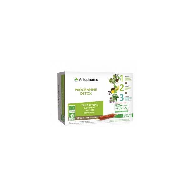 Arkofluides Programme Détox amp 30