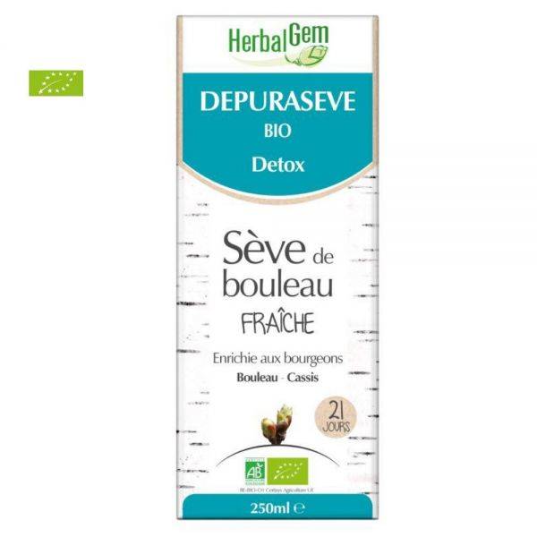 DEPURASEVE bio Detox sève de bouleau 250ml